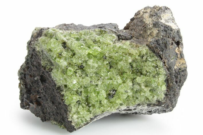 Peridot Crystals in Basalt - Arizona #355041